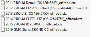 Duramax LML tuning files